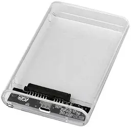 Зовнішня кишеня AgeStar 2.5", 3UB2P6C (Transparent), прозорий (3UB2P6C (Transparent))