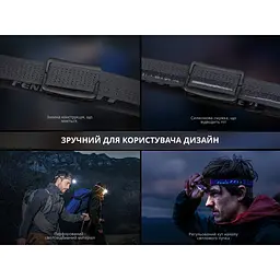 Ліхтар налобний Fenix HL12R V2.0 фіолетовий - мініатюра 14