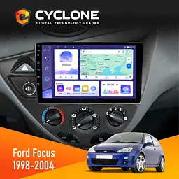 Штатна магнітола Ford Focus 1998-2004 Cyclone C9-011 4x64, DSP Cyclone (НФ-00007829)