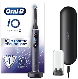 Электрическая зубная щетка Oral-B iO Series 9 Black, IOM9.1B2.2AD типа 3758