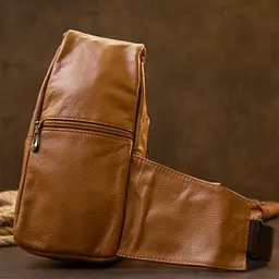 Чоловіча шкіряна сумка Vintage 16,5х31,5х6,3 см sum0013943 - мініатюра 6