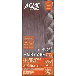 Маска Тонувальна ACME-COLOR Темно-попелястий 091 "Hair Care Ton oil mask"