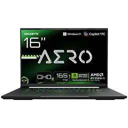 Ноутбук Gigabyte AERO X16 2WHA3EEC64AH,2560 x 1600,HX 370 12 C/24 T,2.0 GHz - 5.1 GHz,12 MB,28 W