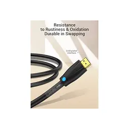 Кабель мультимедійний HDMI M to HDMI M 8.0m V2.0 4K60Hz black Vention (AAMBK) - мініатюра 5