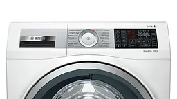 Прально-сушильна машина Bosch WDU28590OE, 10кг (6кг), 1400, A, 65см, Дисплей, Білий (WDU28590OE) - мініатюра 2