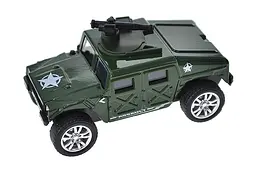 Набір іграшкових військових машинок металевих інерційних Military Series MB179, в коробці 4 штуки р.27, 3х4, 9х11, 4см - мініатюра 4