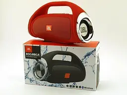 Bluetooth стовпчик Boombox mini Red / Портативний стовпчик Бумбокс Міні (au103) - мініатюра 6