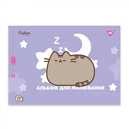 Альбом для малювання Yes Pusheen А4 з перфорацією 28 аркушів скоба 4 шт. (130590) - мініатюра 2