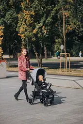Прогулянкова коляска 4Baby Moody XXII Light Grey - мініатюра 10