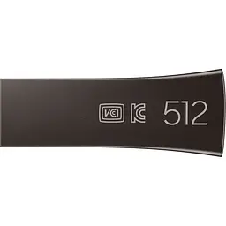 USB флеш-накопичувач Samsung Bar Plus 512GB USB-A 3.2 Titan Gray (MUF-512BE4/APC) [136856] - мініатюра 5