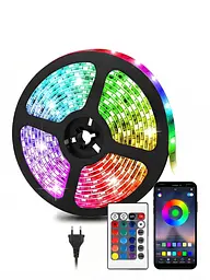 Світлодіодна стрічка смарт RGB 5050 вологозахищена 5 м (1642786810)