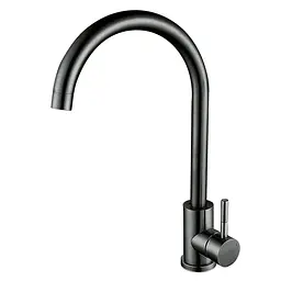 Змішувач для кухні Zerix LUX-011 graphite ZX4869 Графіт
