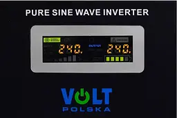 Гібридний ДБЖ/інвертор Volt Polska SINUS PRO 1000 W 12/230V 700/1000W (3SP100012W) - мініатюра 5