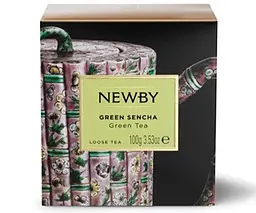Чай зелений Newby Зелена Сенча 100 г картон (220080) - мініатюра 2