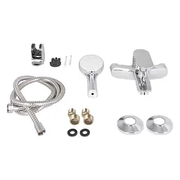 Змішувач для ванни Lidz Tani 0061 (з душовим гарнітуром) (k40) LDTAN0061CRM44963 Chrome - мініатюра 5