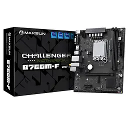 Материнська плата MAXSUN Challenger B760M-F WIFI (MS-Challenger B760M-F WIFI) (Socket 1700, Intel B760, Micro-ATX) - мініатюра 5