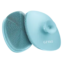 Щітка для обличчя GESKE Facial Brush 4 в 1 з тримачем бірюзова - мініатюра 3