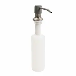 Дозатор миючого засобу Platinum Brushed SA001 сірий металік, Сірий