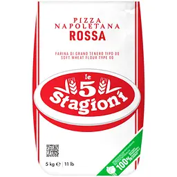 Борошно Le 5 Stagioni Pizza Napoletana Rossa для піци 5 кг