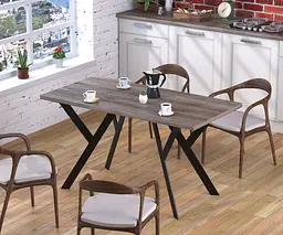 Обідній стіл Ішла 137-70 Loft Design (Дуб Палена)
