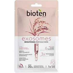 Тканинна маска Bioten Exosomes Brightening Ampoule Mask 20 мл