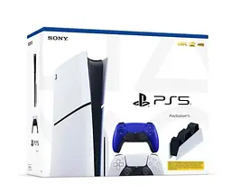 Ігрова консоль Sony PlayStation 5 Slim 1 ТБ + DualSense Cobalt Blue + Charging Station - мініатюра 6