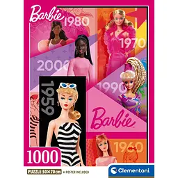 Пазл Барбі (Barbie) - 1000 шт Clementoni 39806 - мініатюра 4