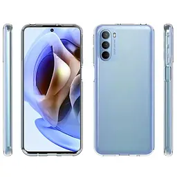 TPU чохол Epic Transparent 1,5mm для Motorola Moto G31 Безбарвний (прозорий) - мініатюра 3
