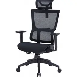 Офісне крісло OfficePro Elegant OC660-B-B-B Black [148662] - мініатюра 2