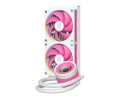 Система рідинного охолодження ID-Cooling FX240 INF рожевий, білий+рожевий Fans, Intel: 1851/1700/1200/2066/2011/1366/115x, AMD: