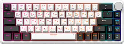 Клавіатура бездротова GamePro Asgard Valhalla MK210W Pro White - мініатюра 3