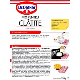 Суміш для млинців Dr.Oetker без глютену 190 г - мініатюра 4