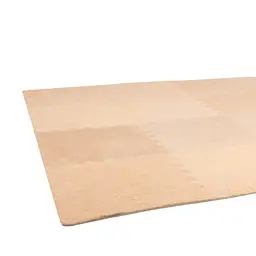 Килимок пазл дитячий Plush Floor Set, м’який, бежевий, комплект з двадцяти елементів - мініатюра 9