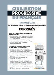 Civilisation Progr du Franc 2e Edition Interm Corriges - мініатюра 2