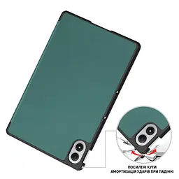 Чохол до планшета BeCover Smart Case Xiaomi Redmi Pad 2 Pro 12.1" Dark Green (714628) - мініатюра 4
