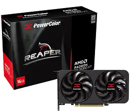 Відеокарта PowerColor AMD Radeon RX 9060 XT 16GB Reaper (RX9060XT 16G-A) (GDDR6, 128 bit, PCI-E v5.0 x16) - мініатюра 5