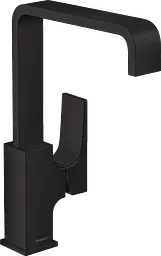 Змішувач для раковини Hansgrohe Metropol EcoSmart 32511670 чорний матовий