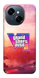 TPU чехол Demsky GTA VI Vice City для TECNO Spark Go 1