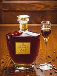 Коньяк Henri Mounier XO Carafe 40% 0.7 л у подарунковій упаковці - мініатюра 2