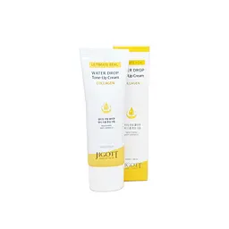 Зволожуючий крем для обличчя Колаген Ultimate Real Collagen Water Drop Tone Up Cream Jigott 50 мл - мініатюра 2