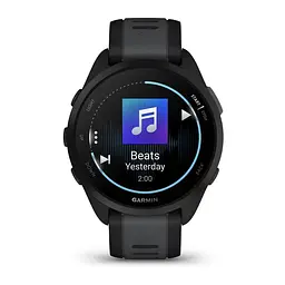 Смарт-годинник Garmin Forerunner 165 Music Black/Slate Gray (010-02863-30) - мініатюра 2