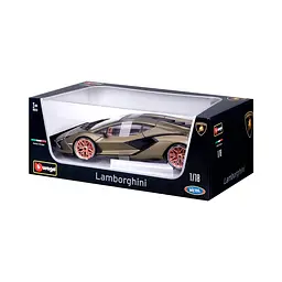 Автомодель Bburago Lamborghini Sian FKP 37 зелений (18-11046G) - мініатюра 13