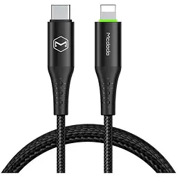 Кабель Mcdodo Nest Series Auto Power Off PD Type-C to Lightning Cable 1.2 м CA-7360 Чорний