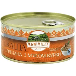 Каша Kaniville гречана з куркою 325 г