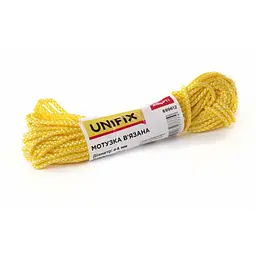 Мотузка в'язана універсальна Unifix 4 мм x 15 м асорті