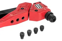 Заклепочник ручний для витяжних заклепок Intertool Storm RT-0016 300 x ø2.4 x 3.2 x 4 x 4.8 мм x 360° - мініатюра 6