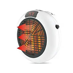 Портативний тепловентилятор дуйка 600W Wonder Heater Pro білий - мініатюра 4