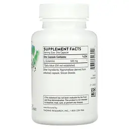 Амінокислота Thorne L-Glutamine 90 капсул - мініатюра 2
