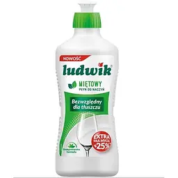 Засіб для миття посуду LUDWIK 900мл М'ята