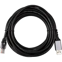Кабель PowerPlant CAT6 UTP, USB3.0 Type-A - RJ45 5 м